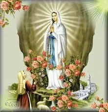Virgen de Lourdes Bernadette